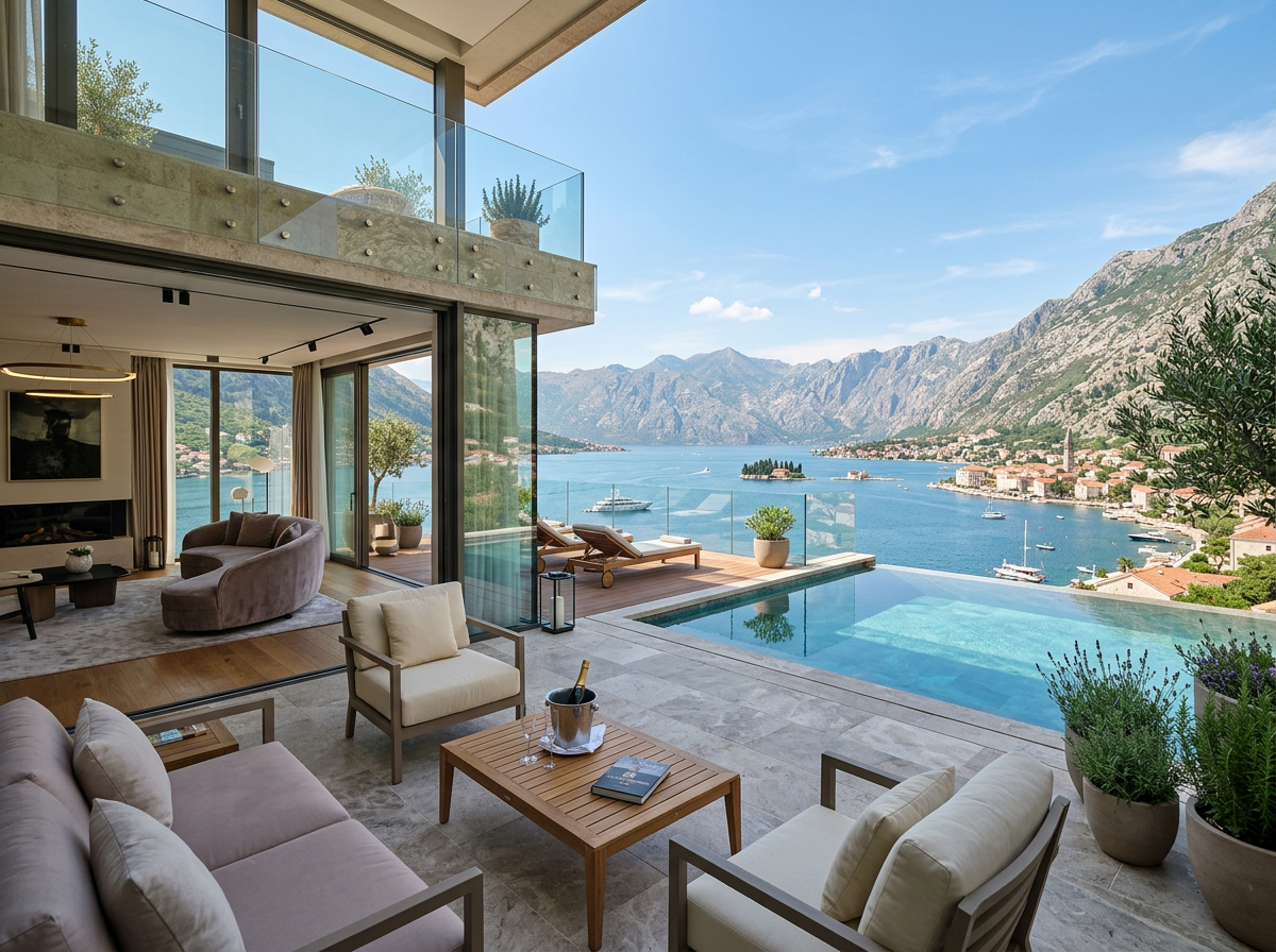 Welche Luxusimmobilien gibt es in Montenegro?