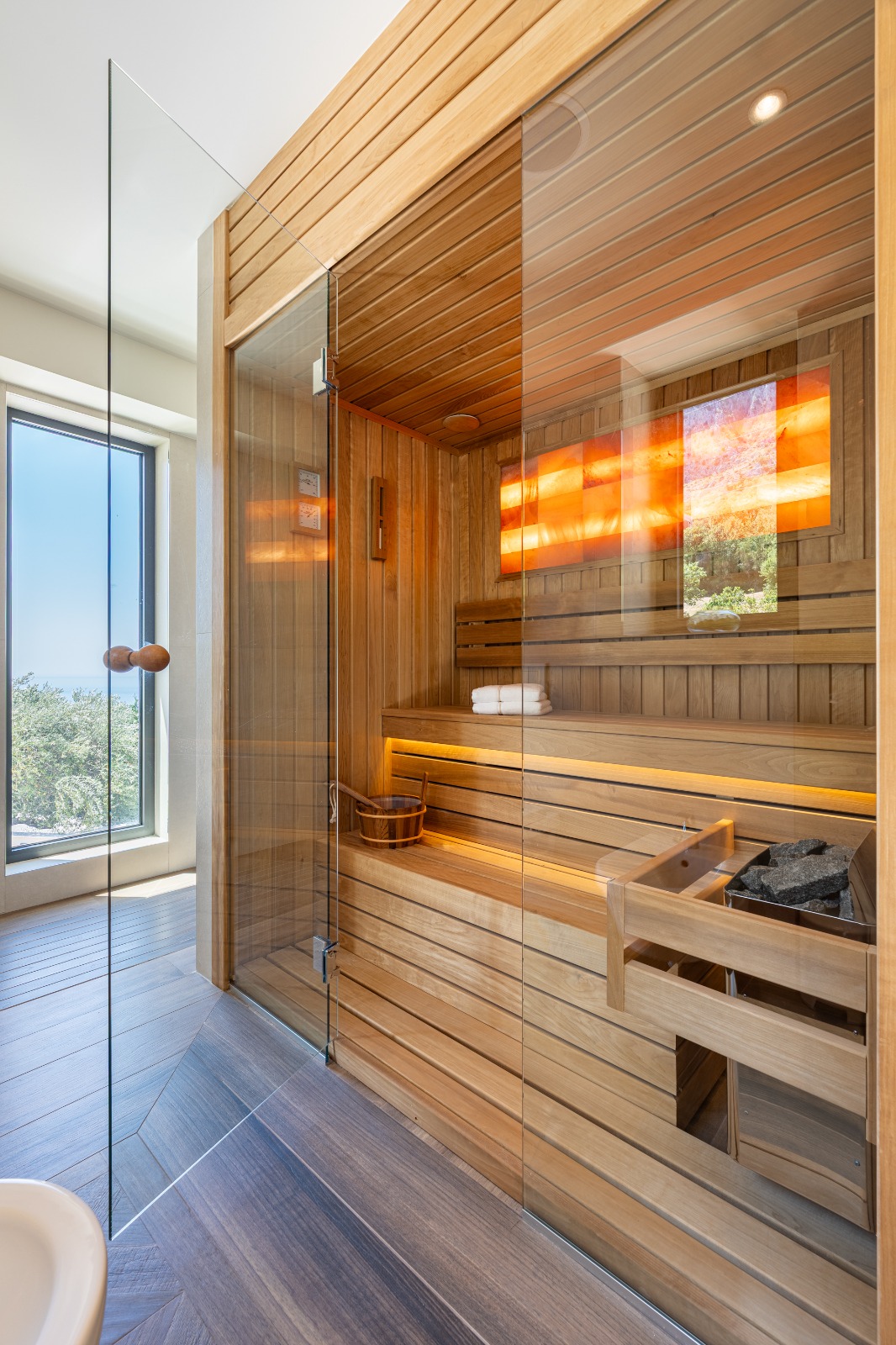 Exklusive Designervilla mit Panoramablick auf die Adria und Sveti Stefan